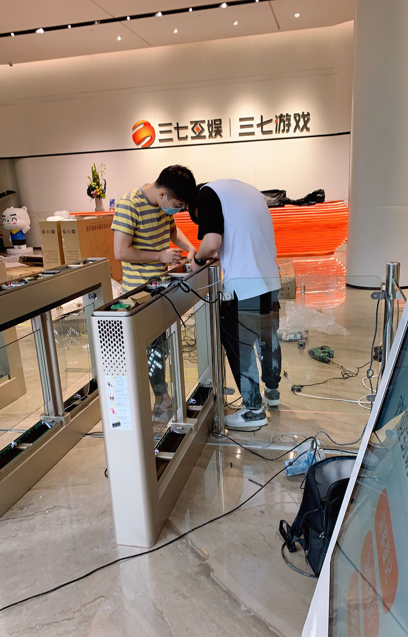捷順閘機(jī)，實(shí)現(xiàn)訪客掃碼進(jìn)入