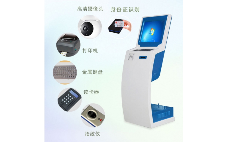 立式訪客一體機(jī)，自助訪客機(jī)，支持定制，云神盾SDV2012L